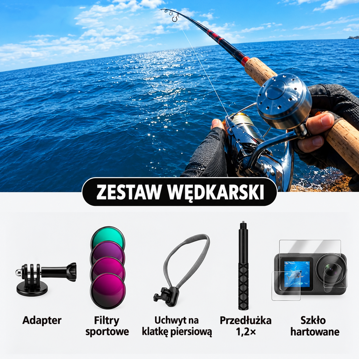 4K 60 FPS sportkamera – Képstabilizálással és WiFi-vel