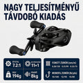 Intelligens baitcasting orsó – Elektromágneses fékkel